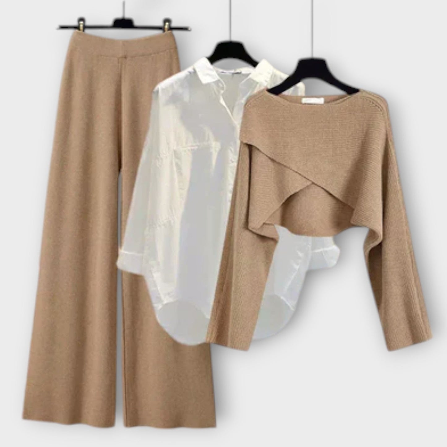 Sandra - Conjunto confortable de 3 prendas