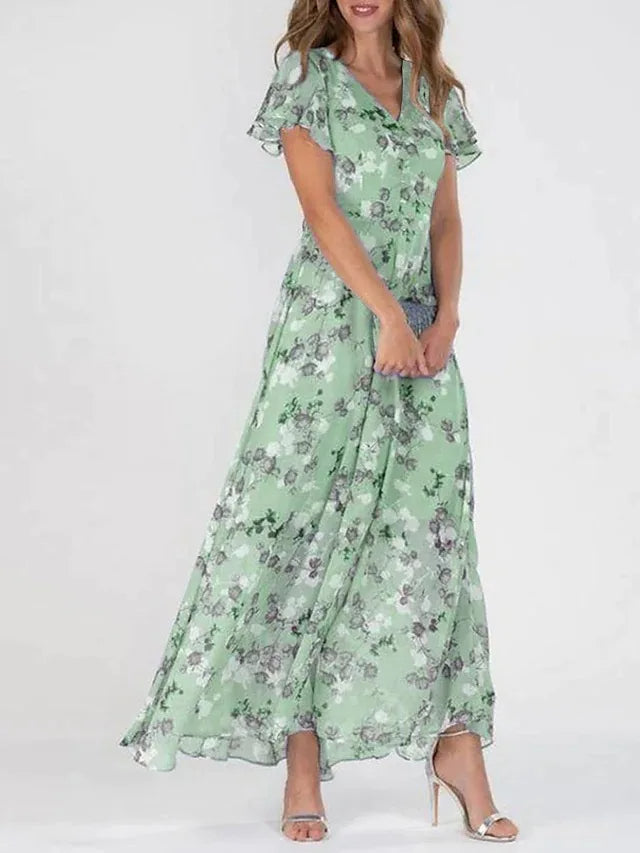Vestido Daniela™ | Silueta floral con acabado impecable