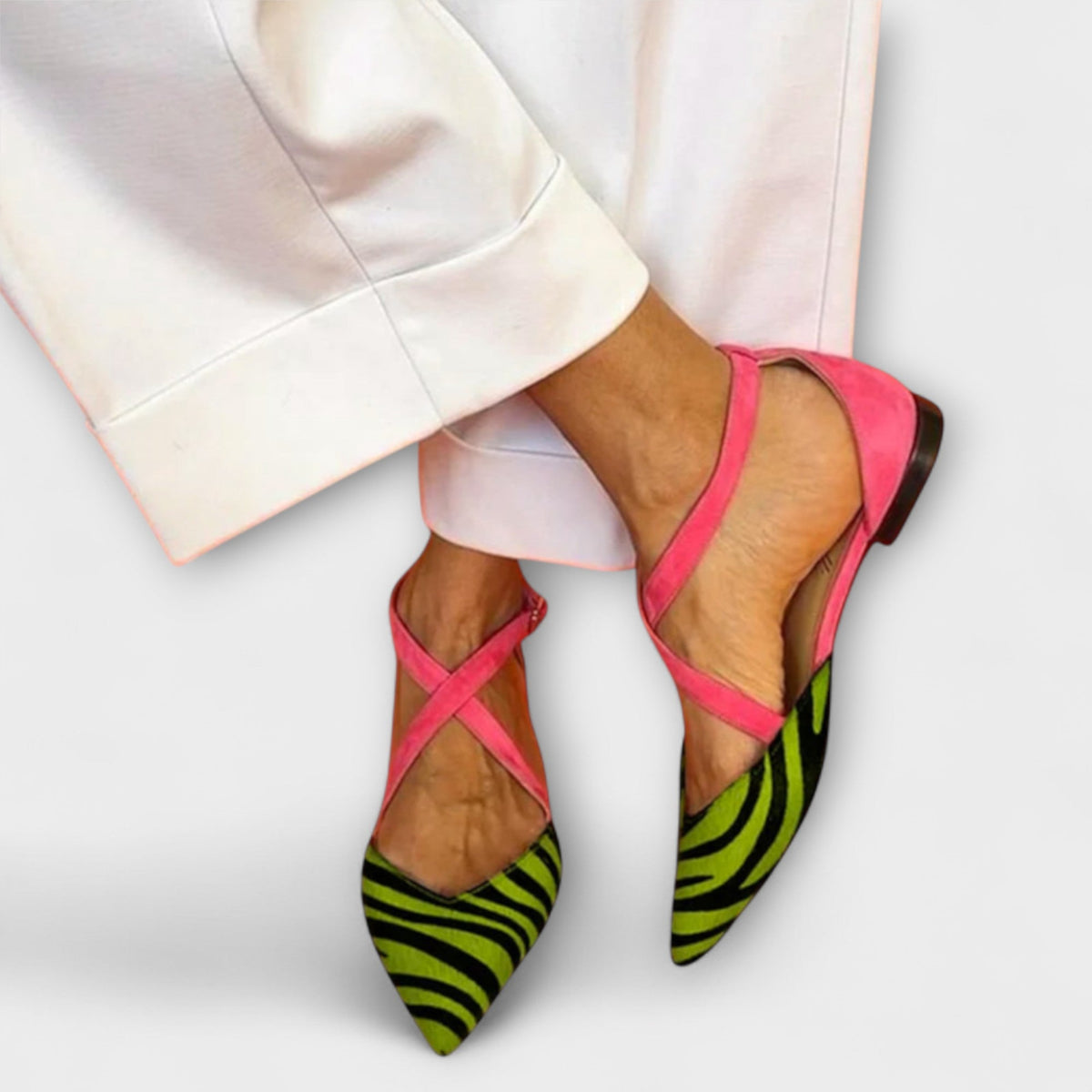 Blanca™ – Bailarina Safari Rosa