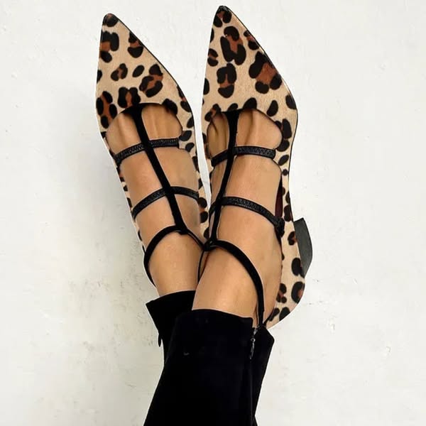 Blanca™ - Tacones elegantes con estampado leopardo y estilo exclusivo