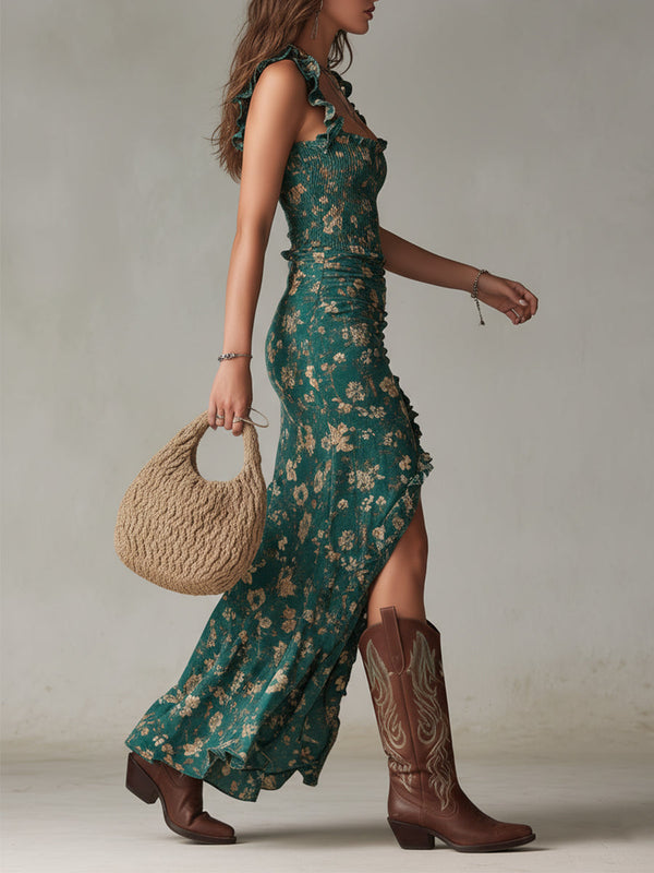 Vestido Camila™ | Espíritu boho floral con toque salvaje