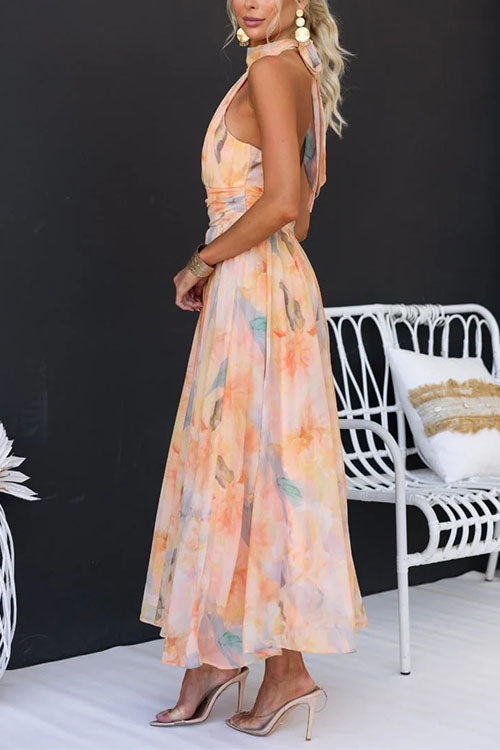 Vestido María™ - Maxi con Estampado floral