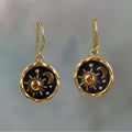 Boucles d'oreilles Boho Soleil et Lune