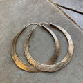 Boucles d'Oreilles Créoles Vintage