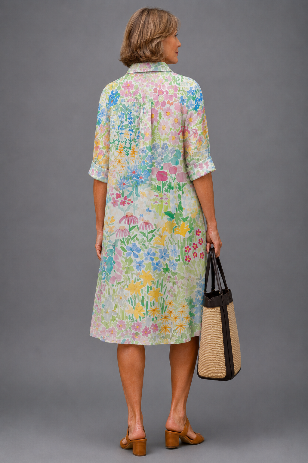 Vestido Julia™ | Vestido midi cuidado de estilo elegante