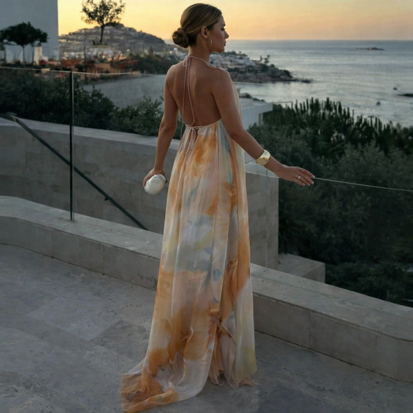 Vestido Sonia™ | Elegancia floral etérea con movimiento fluido