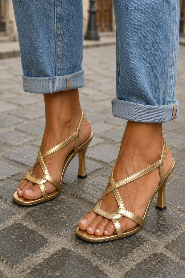 Elisa™ | Sandalias Doradas Encanto de Verano