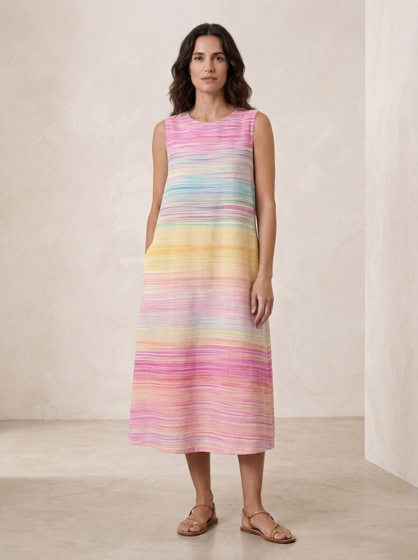 Vestido de verano cómodo sin mangas