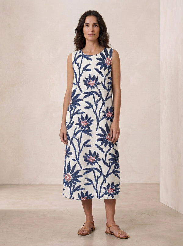 Vestido de verano cómodo sin mangas