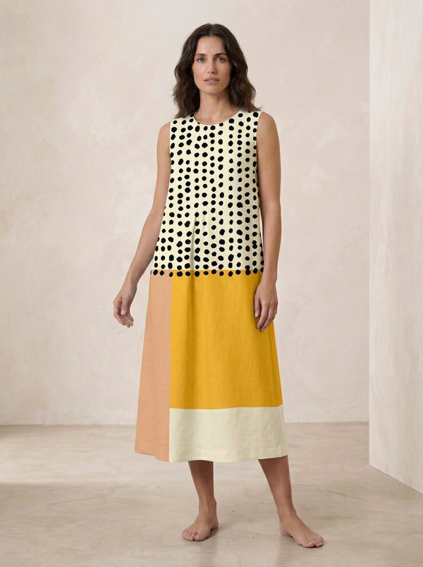 Vestido de verano cómodo sin mangas