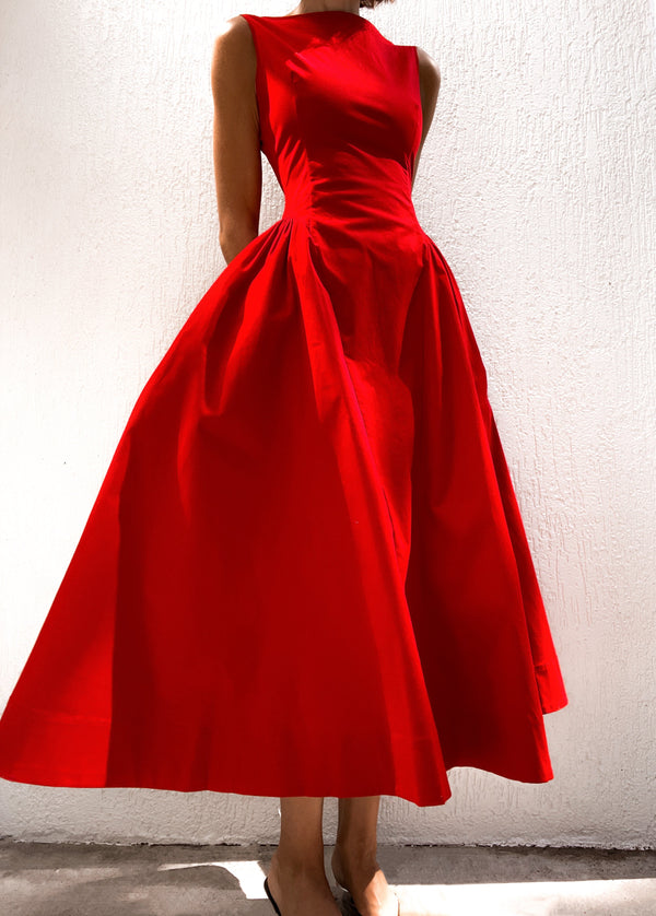 Vestido Loreto™ | Elegancia eterna en rojo