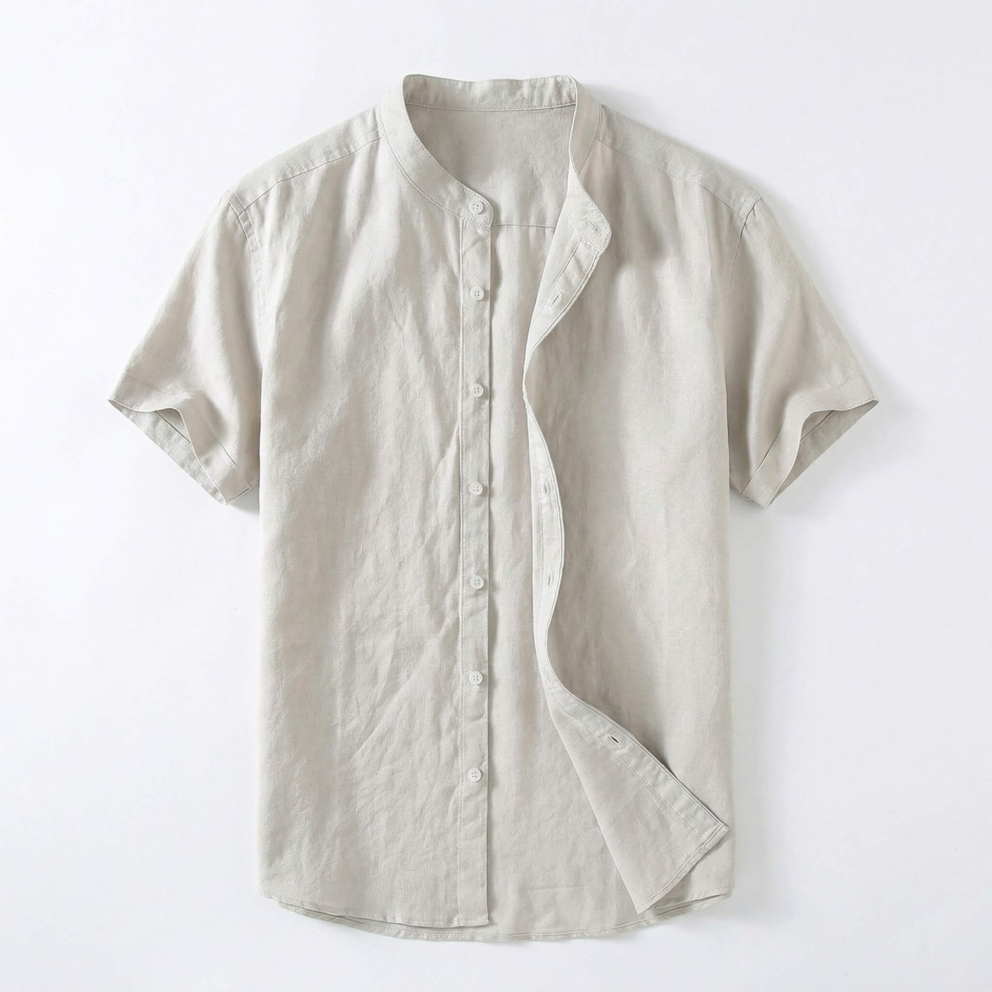 Leonardo™ - Camisa abierta de manga corta con estilo moderno