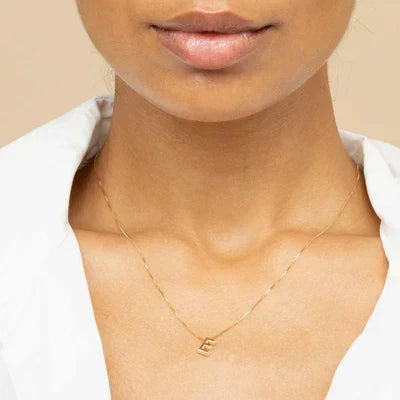 Collier Initial Lettre d'Amour
