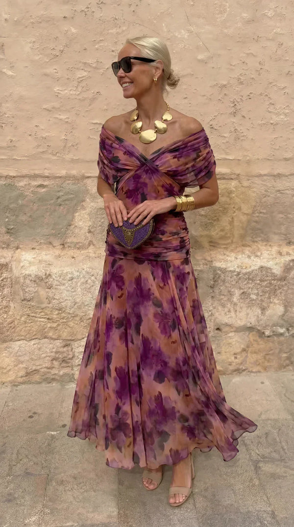 Valeria™ | Vestido de Noche Coral