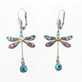Boucles d'Oreilles Élégantes en Libellule