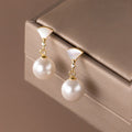 Boucles d'oreilles Chic en Argent avec Perle