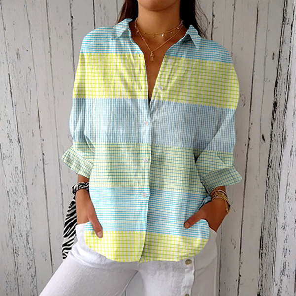 Camisa Maria™ | Suavidad pastel con elegancia femenina