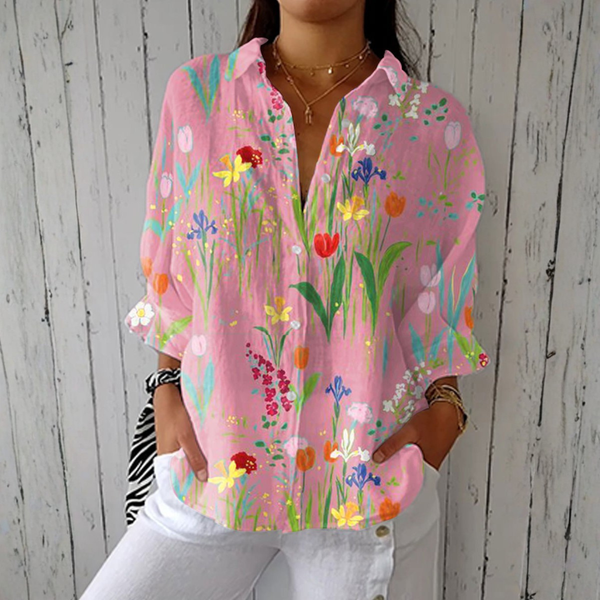 Camisa Sofía™ | Estampado sofisticado que estiliza