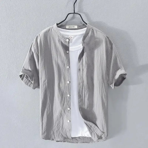 Rafael™ - Camisa elegante de lino con look versátil