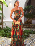 Vestido Marta™ - Elegancia floral vibrante para momentos especiales