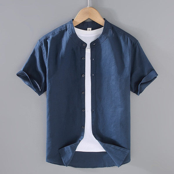 Leonardo™ - Camisa abierta de manga corta con estilo moderno