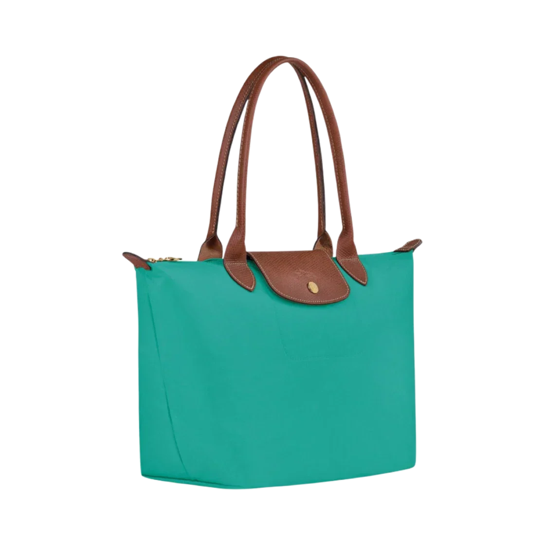 Longchamp - Grande Bolsa Le Pliage, Turquesa