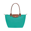 Longchamp - Grande Bolsa Le Pliage, Turquesa
