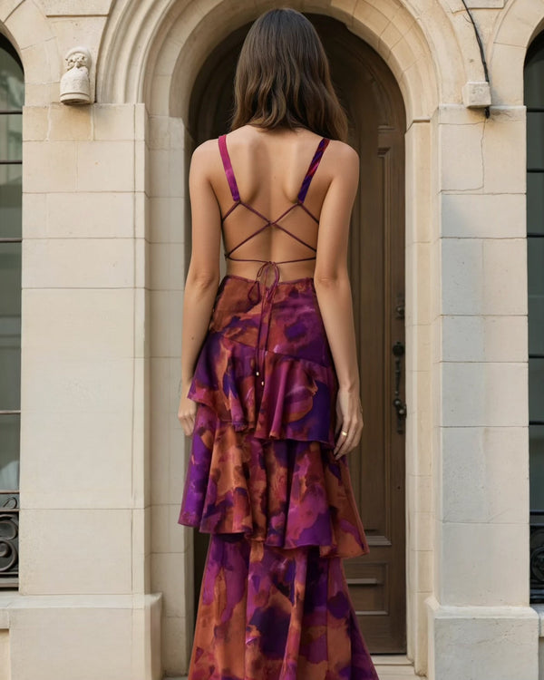 Vestido Sofía™ | Movimiento y elegancia floral en cada paso