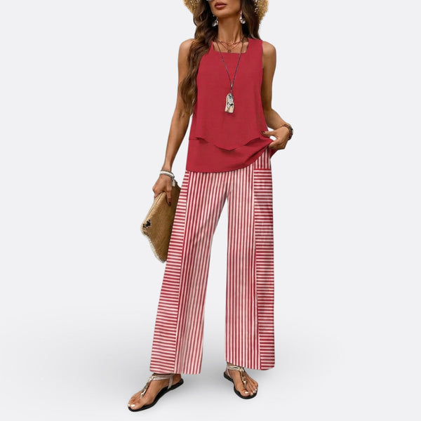 Isis - Conjunto de dos piezas de corte recto