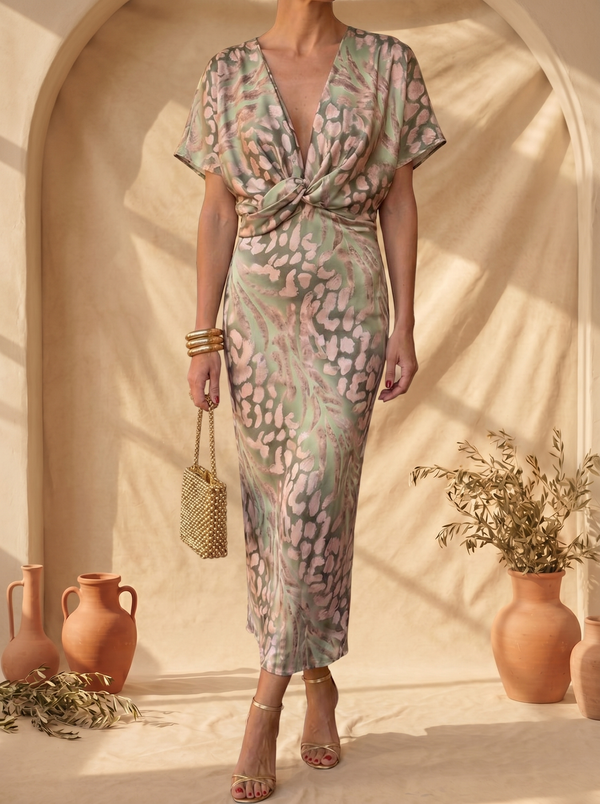 Fabiana™ | Vestido Elegante de Tejido Ligero y Fluido