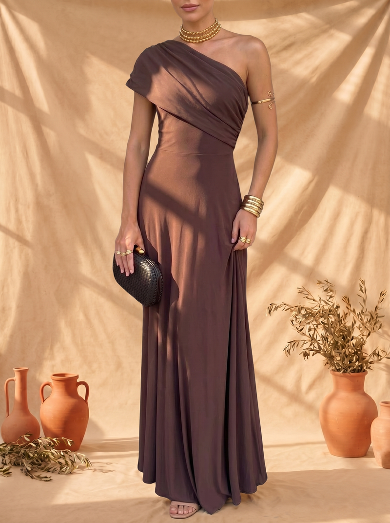 Teresa™ | Vestido Femenino de hombro descubierto