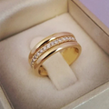 Bague Vintage avec Zirconia
