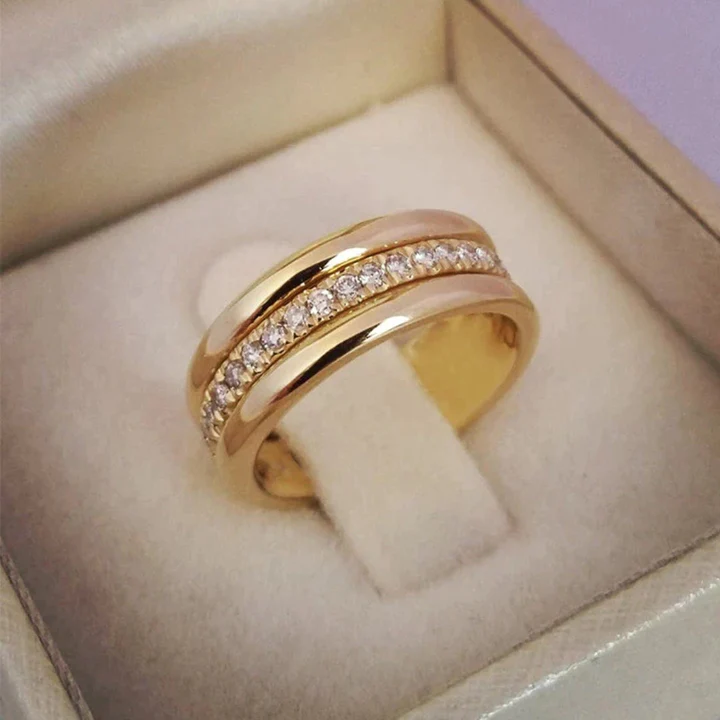 Bague Vintage avec Zirconia