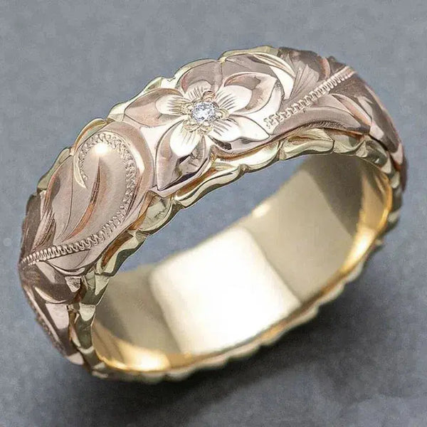 Anillo de Oro «Rosa Antigua»