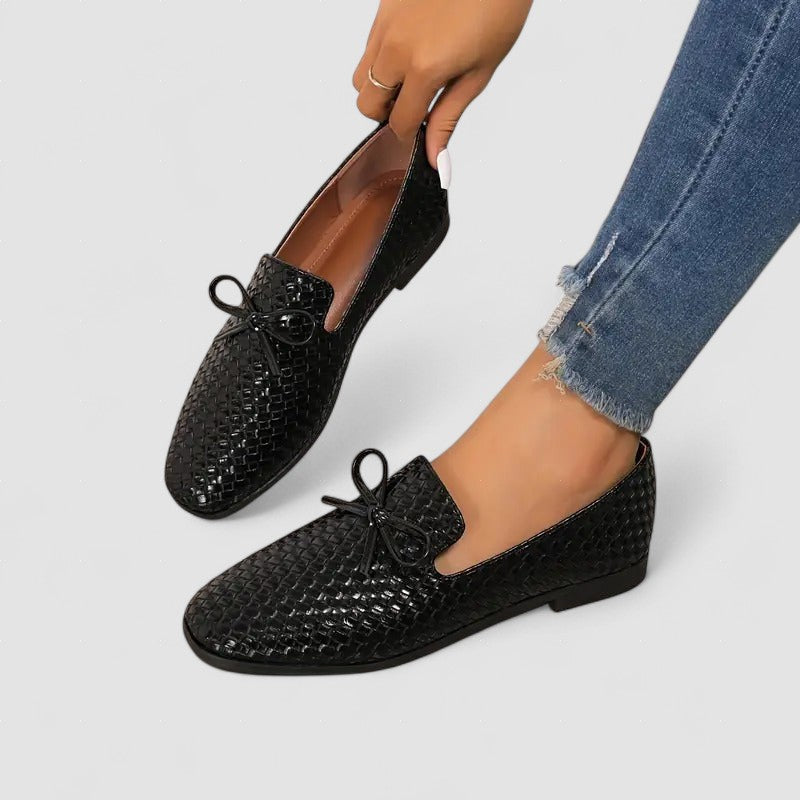 Blanca™ - Mocasines de cuero confort premium