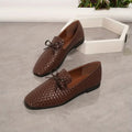 Blanca™ - Mocasines de cuero confort premium