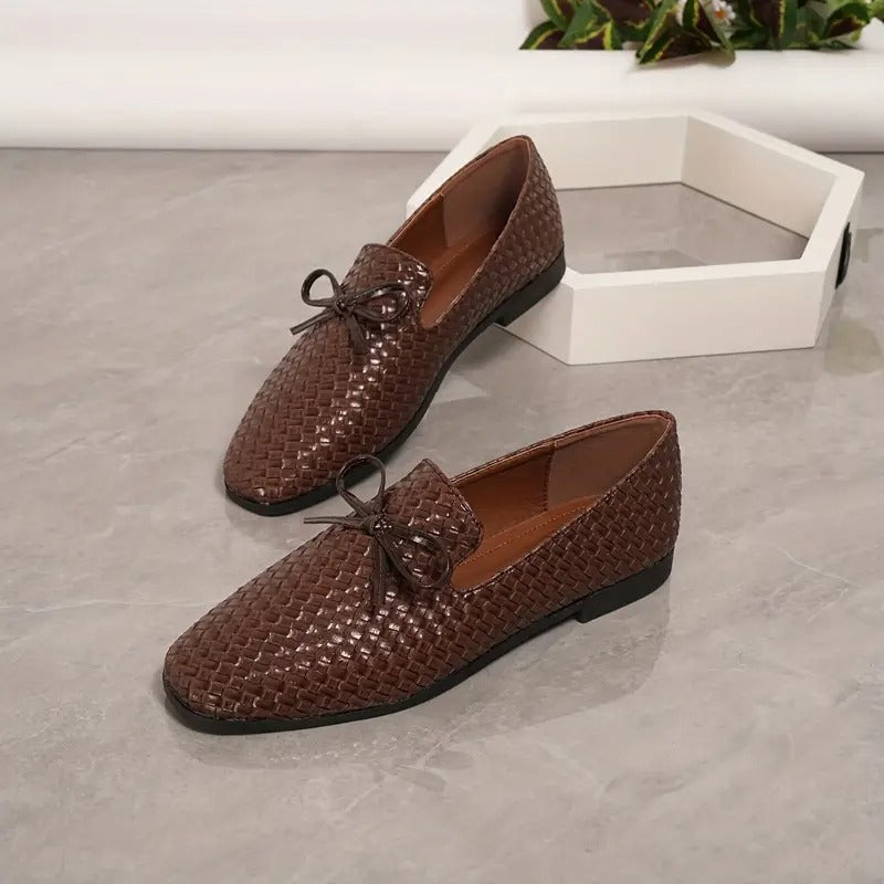 Blanca™ - Mocasines de cuero confort premium