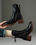 Alba™ | Botas con Tacón Cuadrado