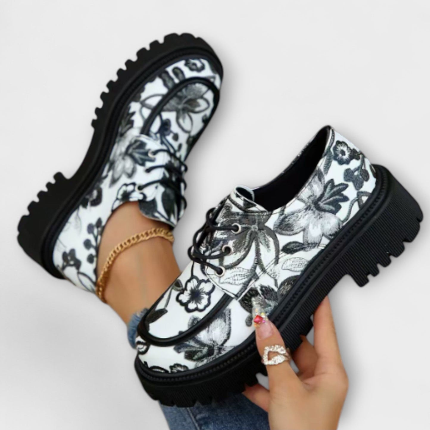 Blanca™ - Mocasines clásicos retro con estilo