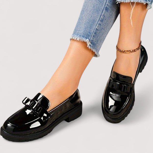 Blanca™ - Sandalia glamurosa y brillante