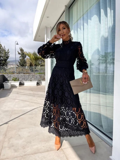 Vestido Noor™ | Encaje romántico con elegancia
