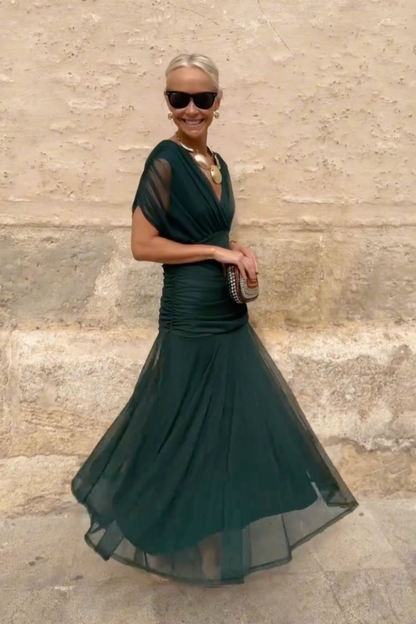 Vestido Santana en Seda Elegante