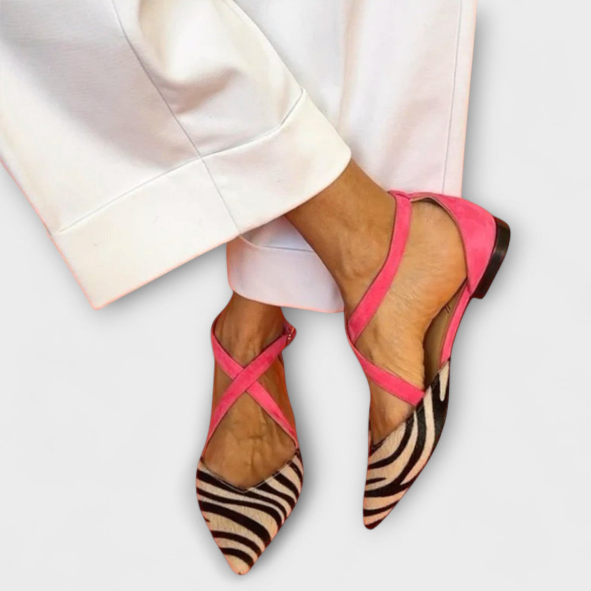 Blanca™ – Bailarina Safari Rosa
