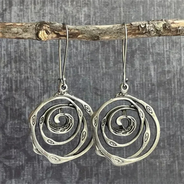 Pendientes de Plata Laberinto