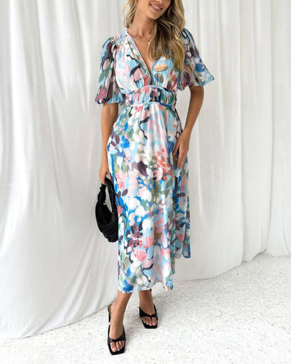 Celia™ | Vestido Femenino con Motivo Floral