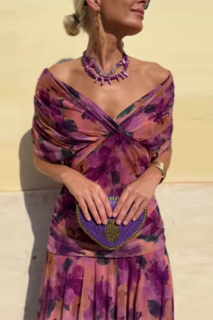 Valeria™ | Vestido de Noche Coral
