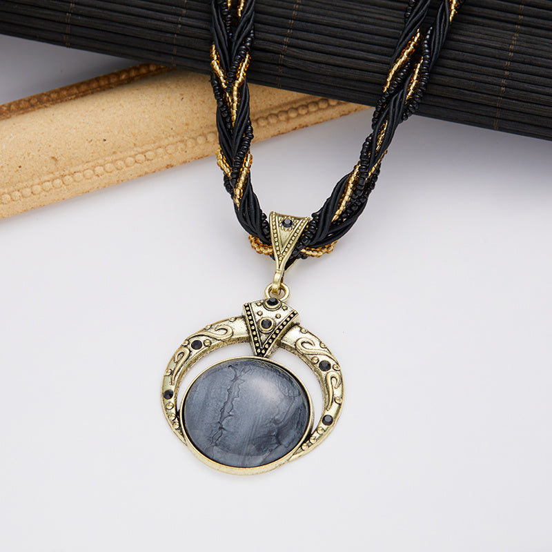 Collier avec Pendentif Boho