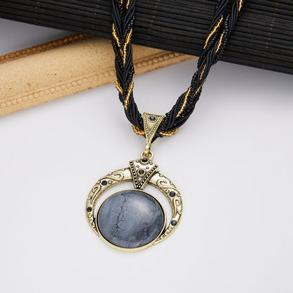 Collier avec Pendentif Boho