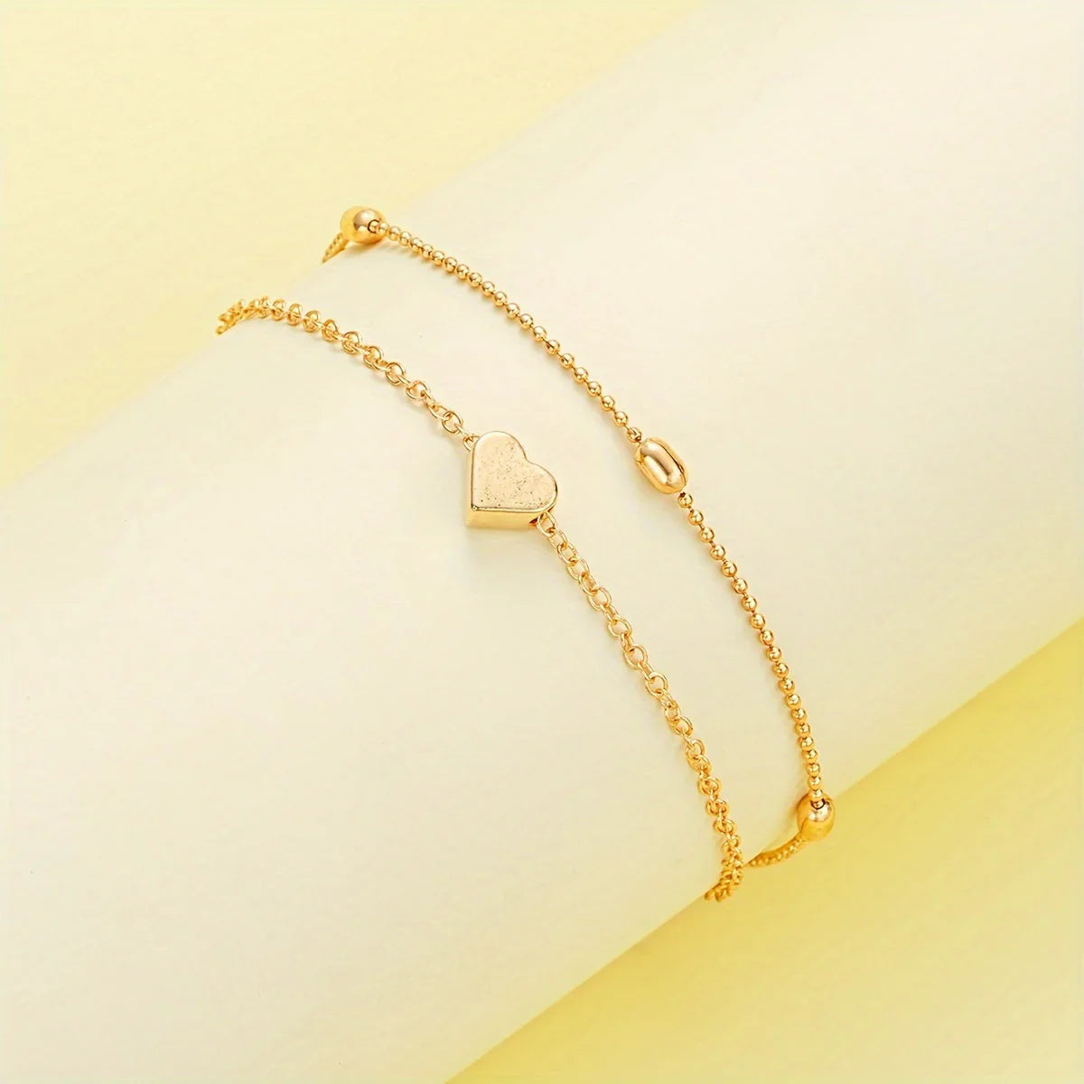 Ensemble Collier et Bracelet Minimaliste Élégant