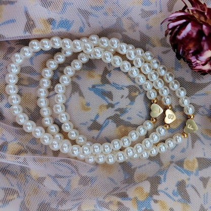 Bracelet Chic avec Initiale en Cœur (A–Z)